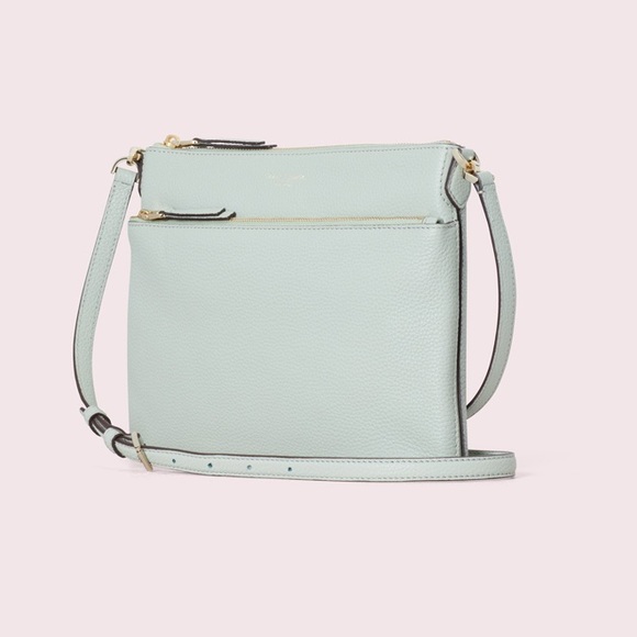 Kate Spade Pistachio Medium Polly Crossbody NWT - Picture 4 of 8
